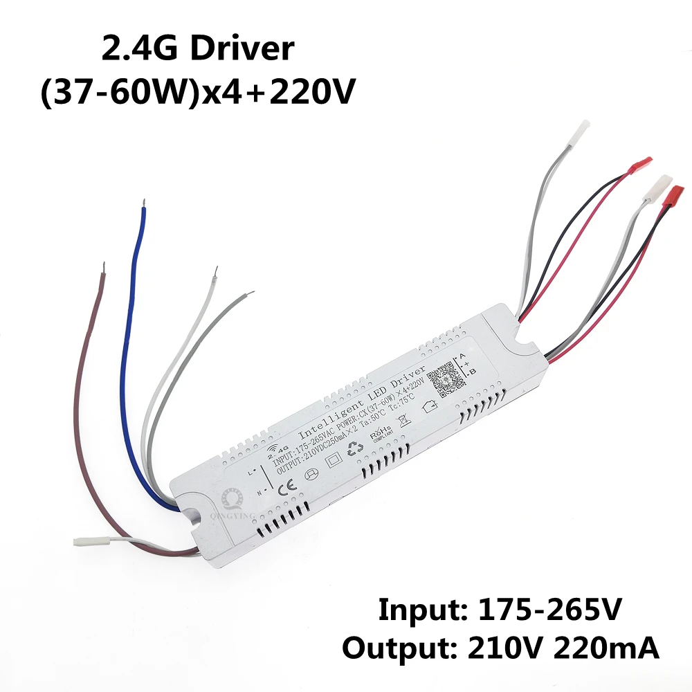 

QINGYING трансформатор освещения 220В Bluetooth 25-60Вт