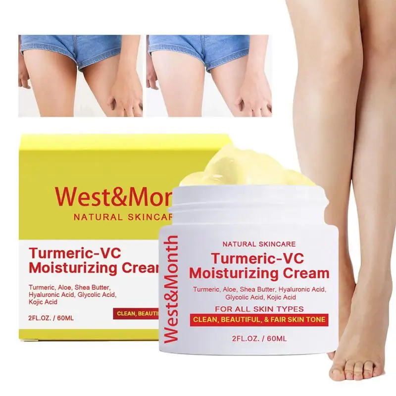 

Dark Armpit Remover 60ml Turmeric Skin Lightening Cream Vitamin C Intimate Area Skin Whitening Cream FaceMoisturizer Body Lotion