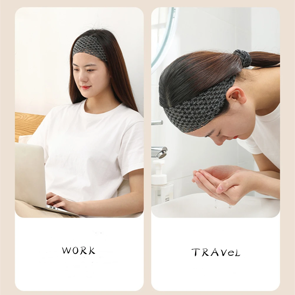 

5pcs Disposable Headbands Elastic Stretch Yarn Grafting Eyelashes SPA Hair Salon Bathroom Supplies Makeup Bathing Tool