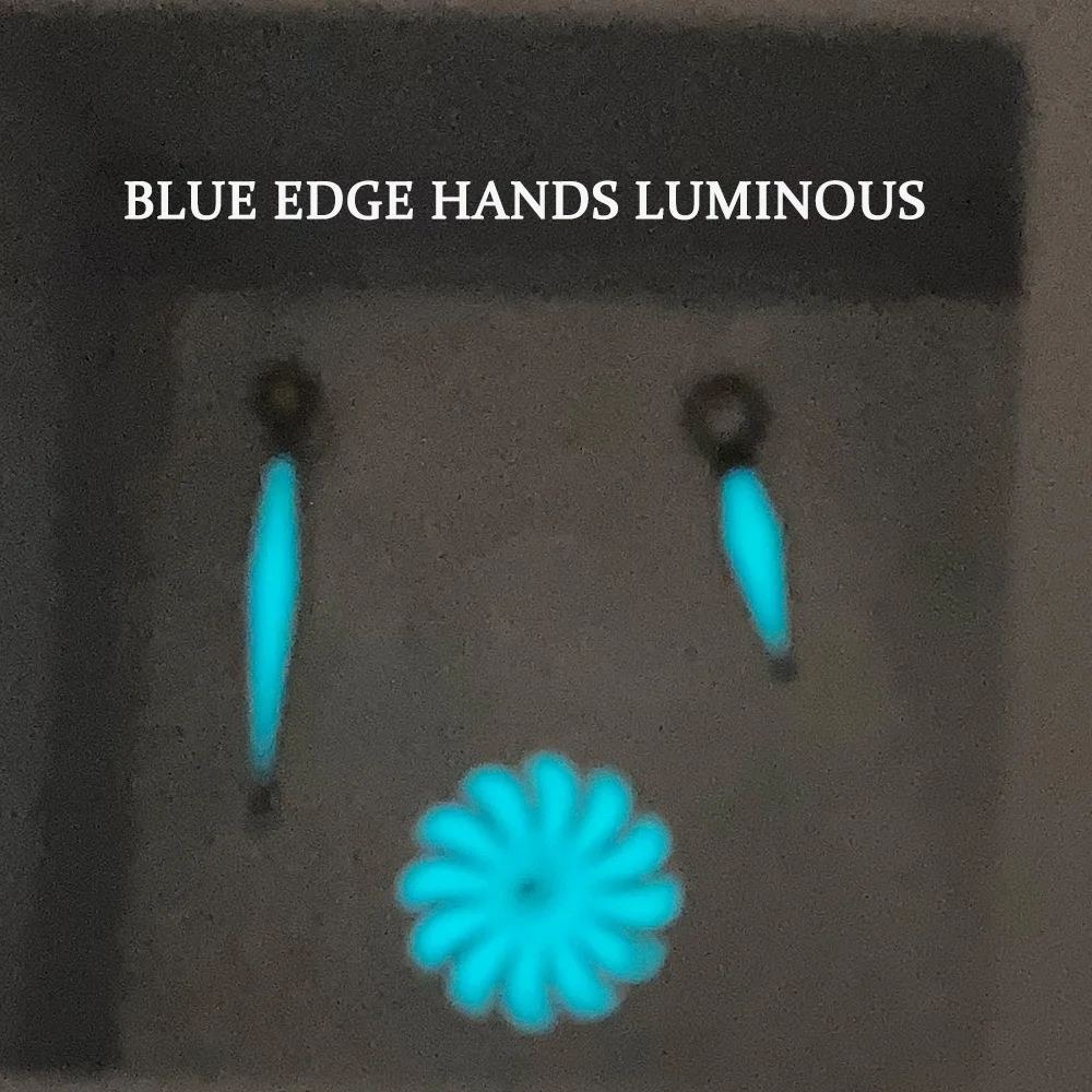 Watch Parts Blue/Black/Golden Luminous Watch Hands Suitable For ETA 6497/6498 Hand Winding Movement