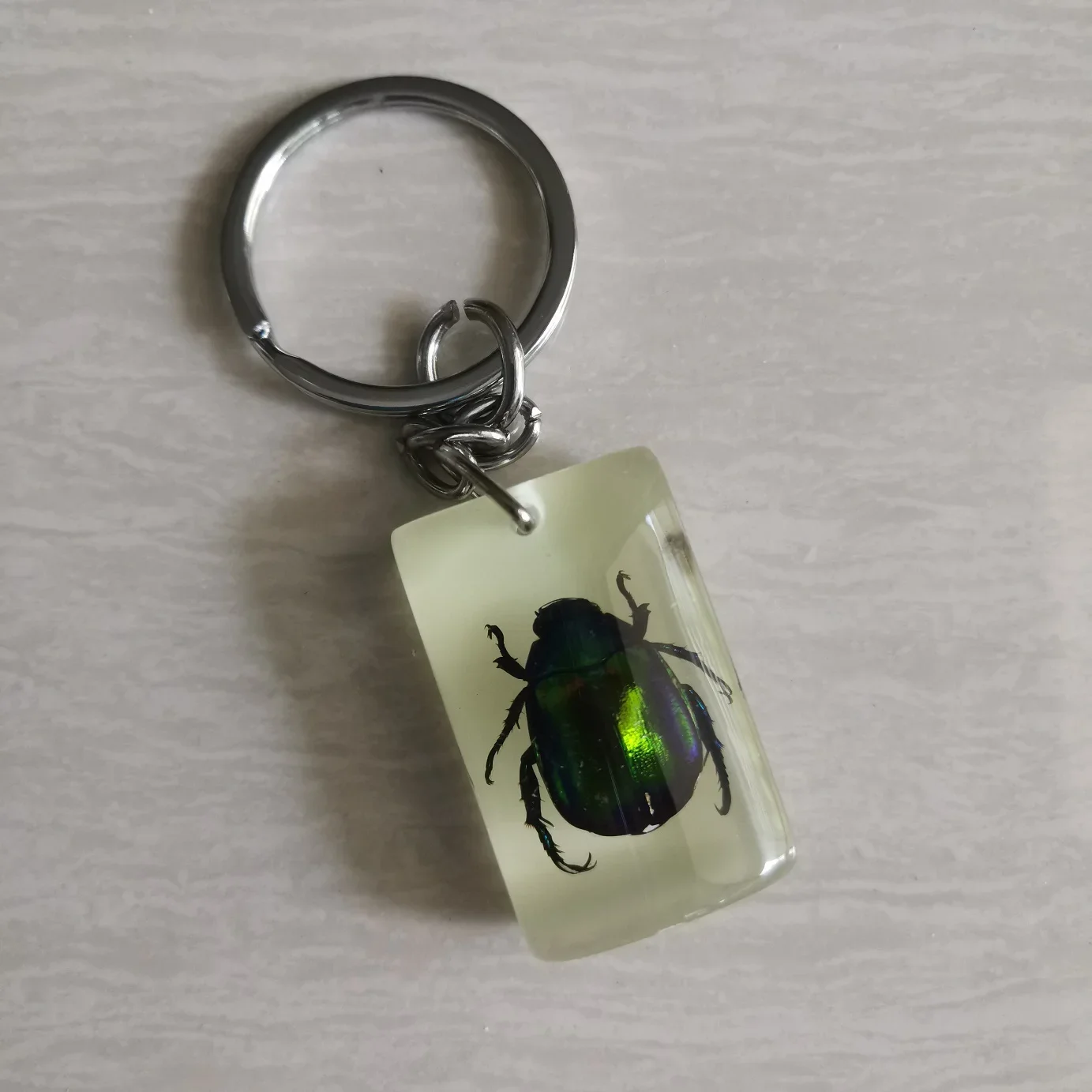 YQTDMY 10 шт. брелок для ключей в виде скорпиона насекомых