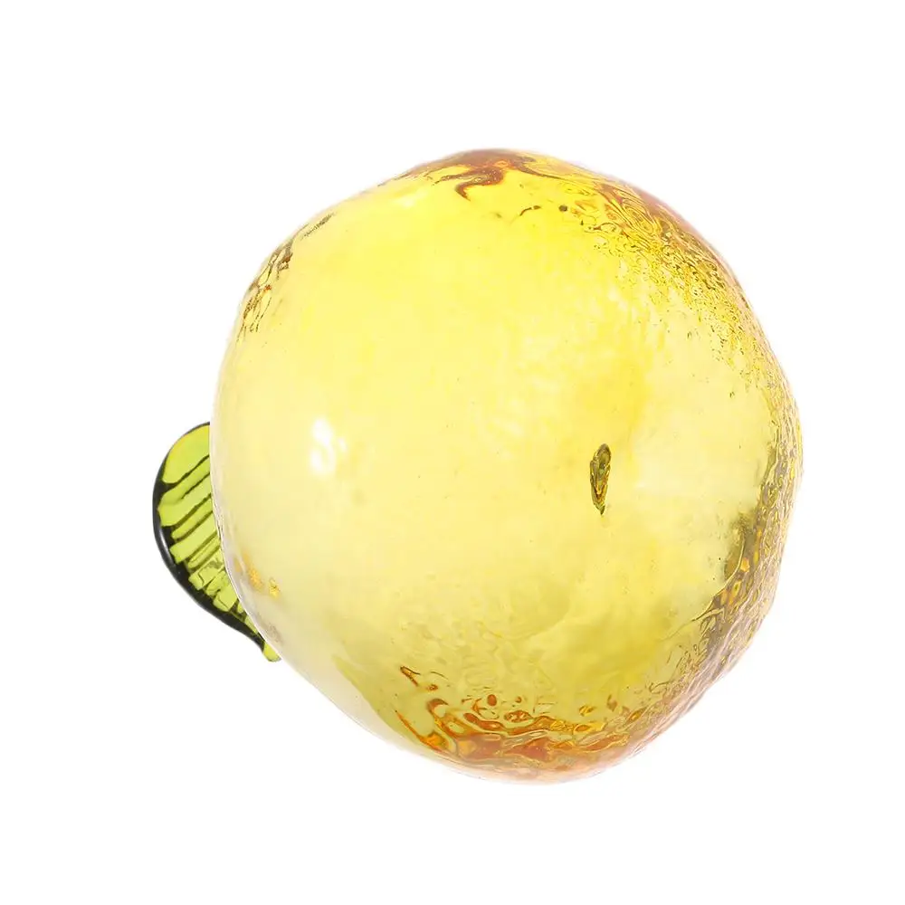 Стеклянная оранжевая фигурка оранжевого цвета 47 6*52 4 мм хрустальная статуя