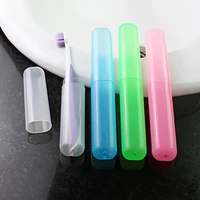 2022 new portable travel hiking camping toothbrush holder case box tube cover toothbrush protect holder case