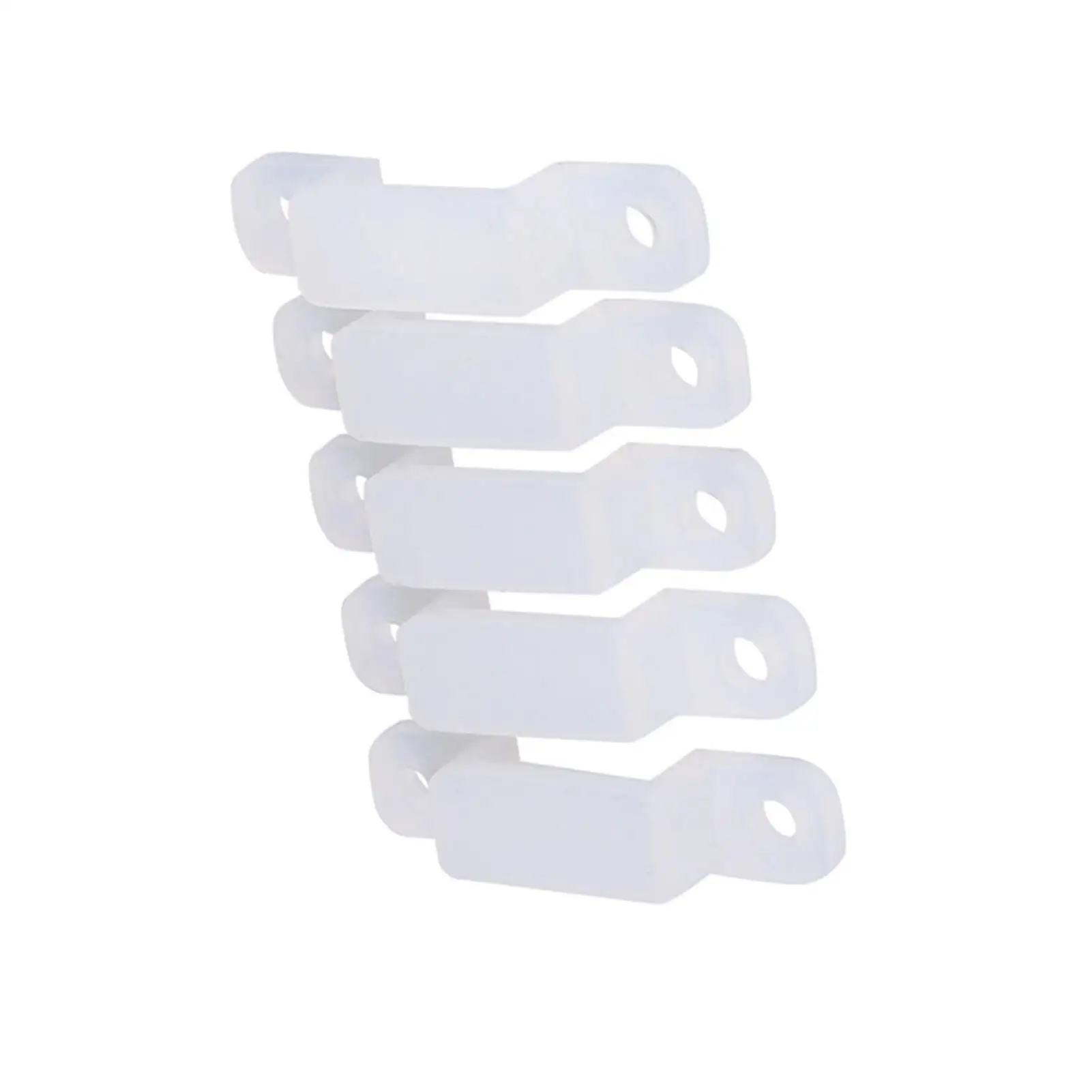 100 шт. водонепроницаемые силиконовые зажимы для держателей светодиодных
