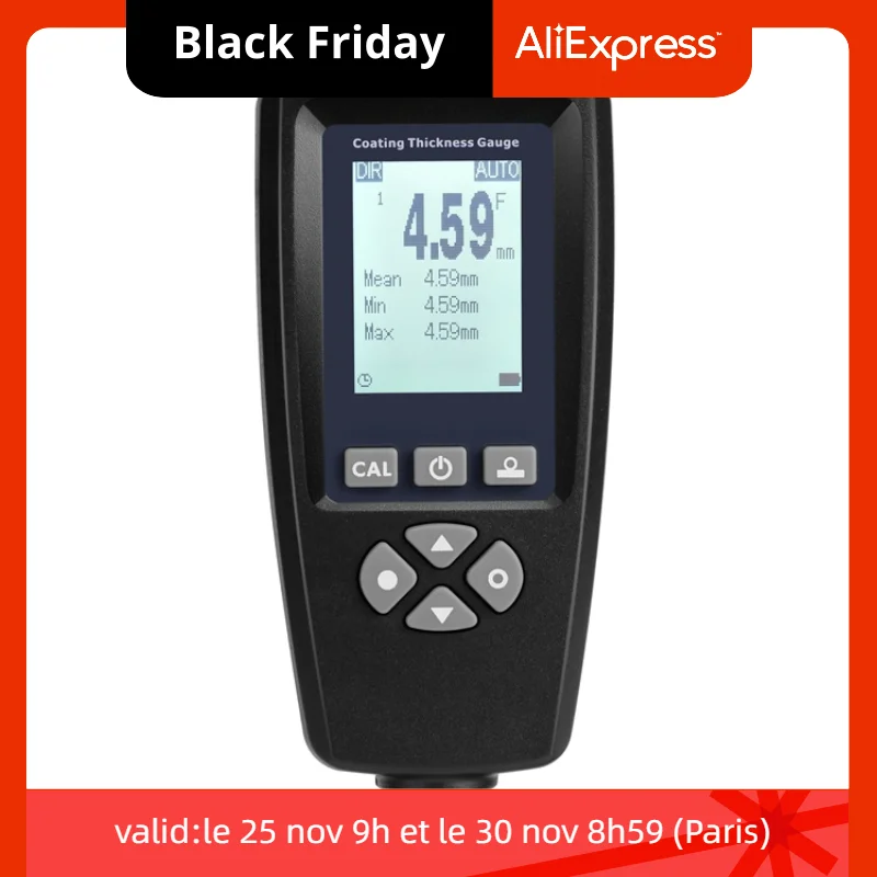 

EC-770X Coating Inspection Thickness Gauge Detector