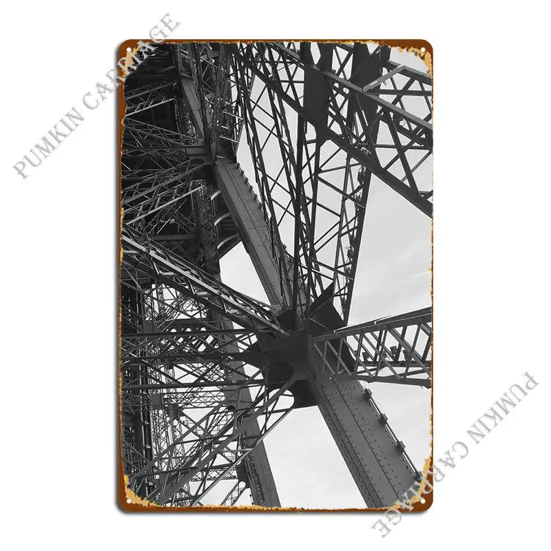 

Металлические знаки с изображением Эйфелевой башни, дизайн табличек, печатная настенная пещера, жестяной плакат