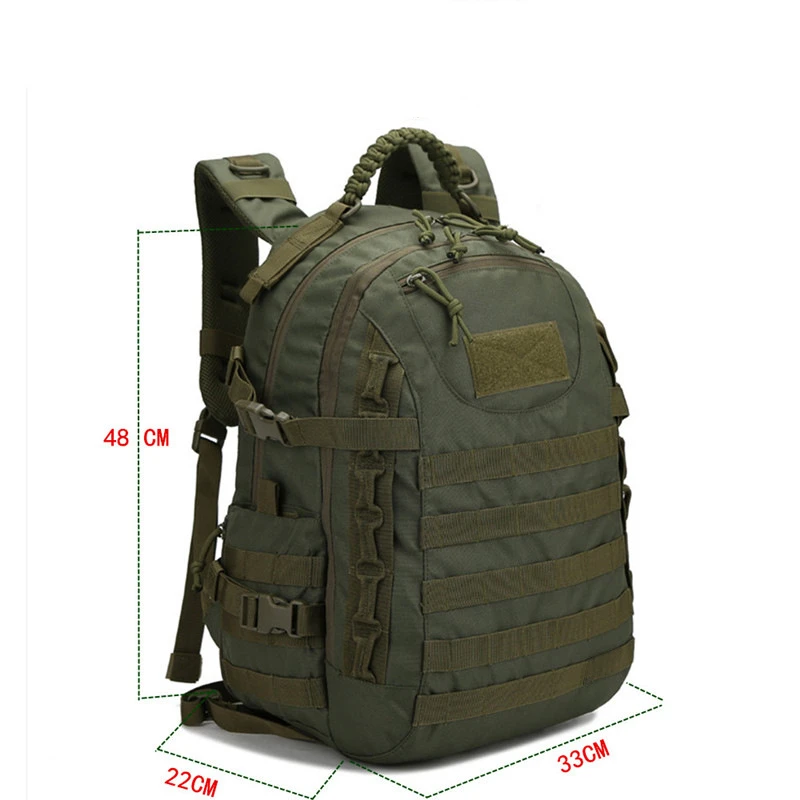 Camping Backpack Waterproof Trekking Fishing Hunting Bag Military Tactical Army Molle Climbing Rucksack Outdoor Bags mochila images - 6