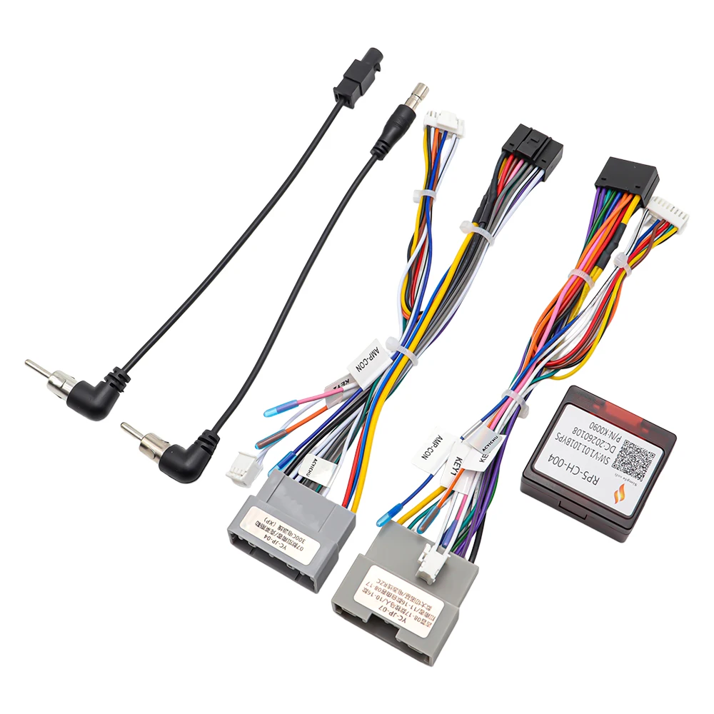Фото Декодер Canbus RP5-CH-004 для Chrysler 300C 2008-2010, 16-контактный кабель-адаптер для Android-радио, подходит для Jeep Grand Cherokee №3