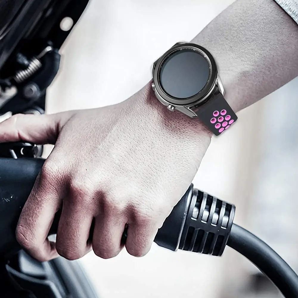 20mm 22mm Silicone Band For Samsung Galaxy Watch 4 Strap Correa Amazfit Bip 3/GTS/2/2e/3/2 Mini GTR 2e 3 GT2 Pro Bracelet GT2E