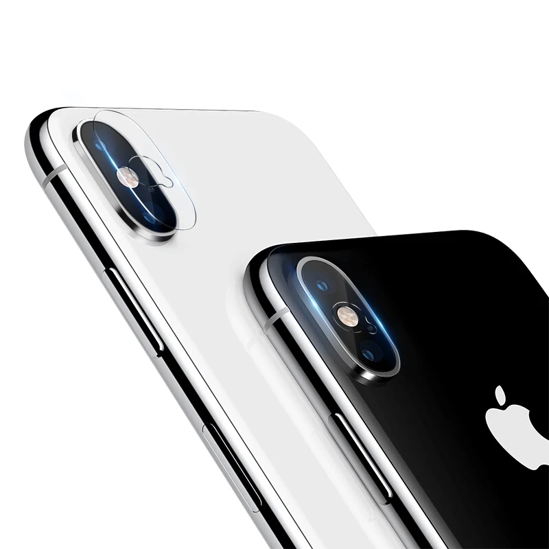 

Защита объектива камеры для iPhone X/XS, ультрапрозрачное закаленное стекло, устойчивое к царапинам защитное стекло для задней линзы, протектор экрана