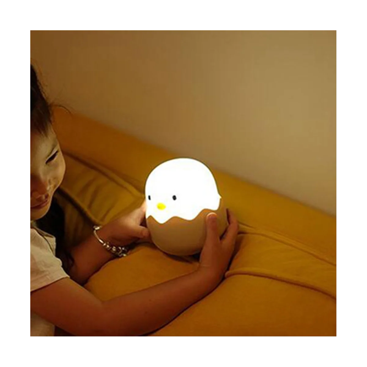 

LED Night Light for Children and Babies Dimmable Still Light with Touch Function USB-Charging Night Lamp