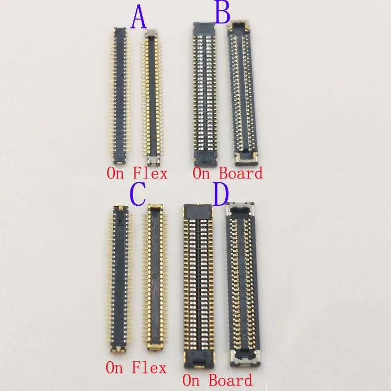 

5-10 шт., гибкий разъем для ЖК-дисплея Samsung Galaxy A01 V A015F 2020 A015 M01 M015 M015F 60Pin