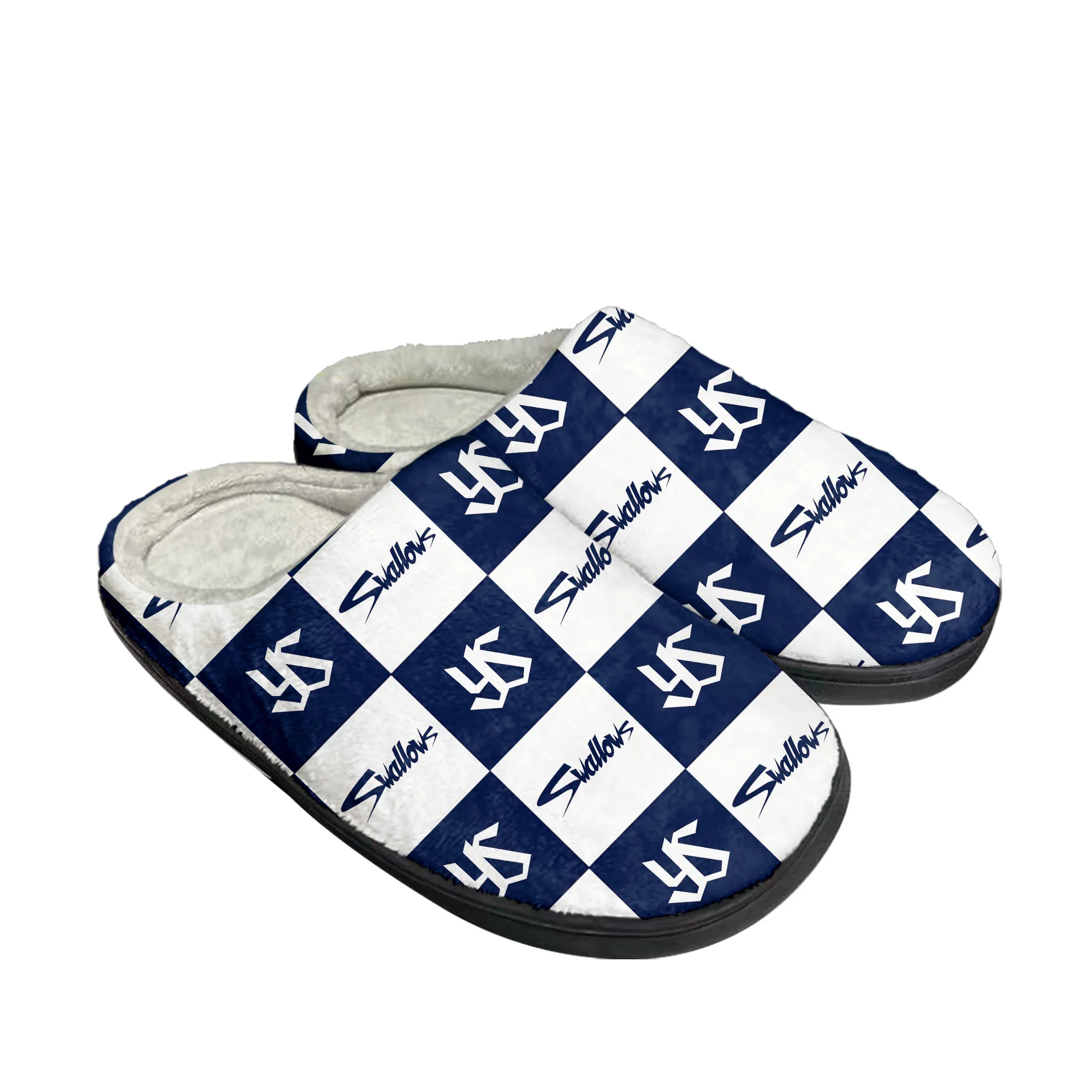 

スワローズ Tokyo Swallows baseball Home Cotton Slippers Mens Womens Plush Bedroom Casual Keep Warm Shoes Thermal Indoor Slipper DIY