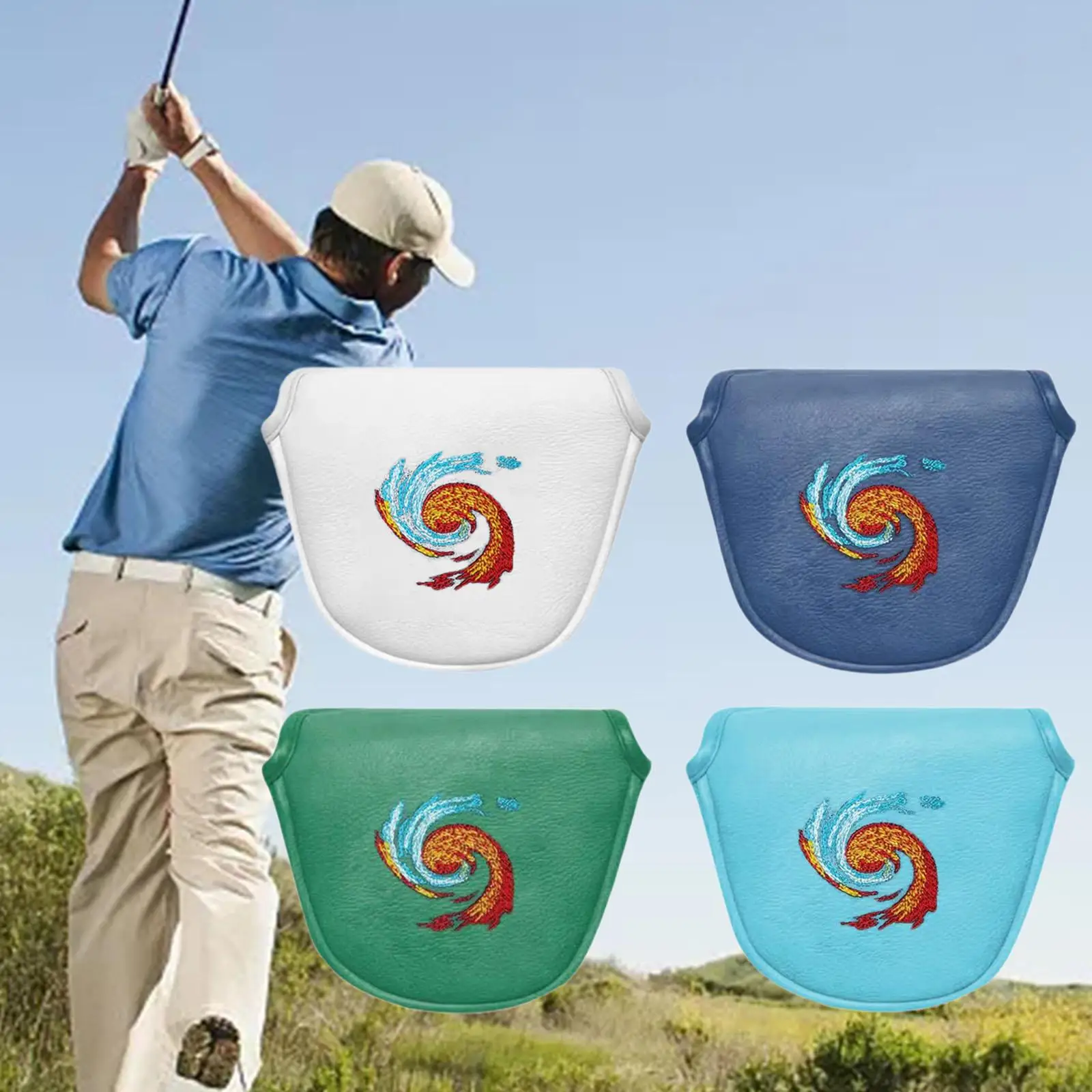 Флюоресцентный чехол для игры в гольф