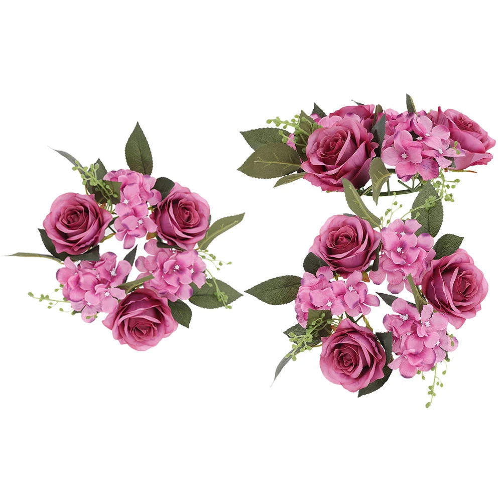 

3 шт., декоративные кольца для столовой, Свадебный венок