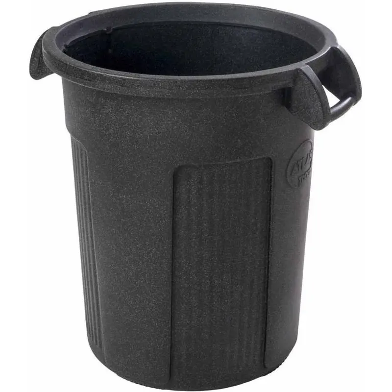 

«Элегантный Идеальный темно-серый пластиковый мусорный бак Atlas на 32 галлона-идеально подходит для домашнего или офисного использования».