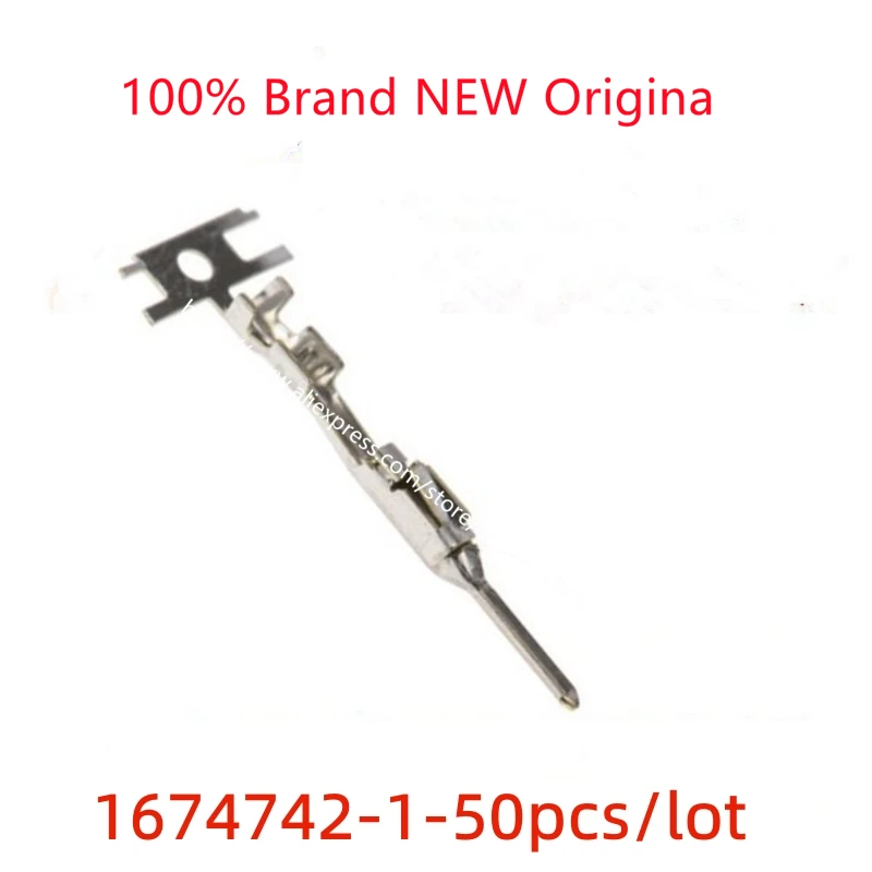 

AMP/TE connector 1674742-1 connector terminal pin original spot. 50pcs/lot
