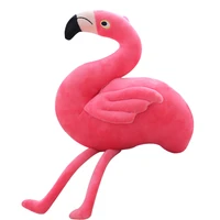 simulation flamingo plush toys stuffed wildlife animal bird dolls baby pillow birthday valentines day gifts for girls