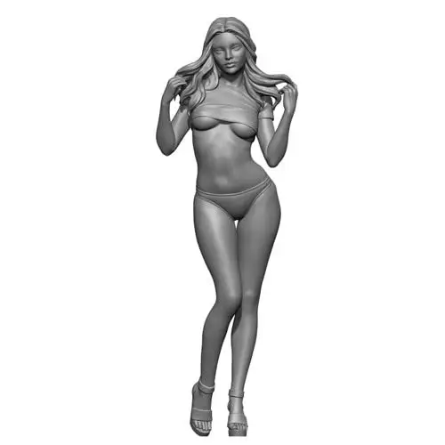 

1/24 Resin Model Figure GK , Unassembled and unpainted kit