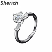 sherich butterfly 1 carat moissanite diamond 100 925 sterling silver fashion personalized ring womens brand fine jewelry