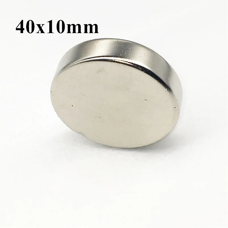 

Super Powerful Strong Magnetic Disc Magnets 40x5/10mm Permanent Neodymium Magnets Round Magnet 40*5 mm