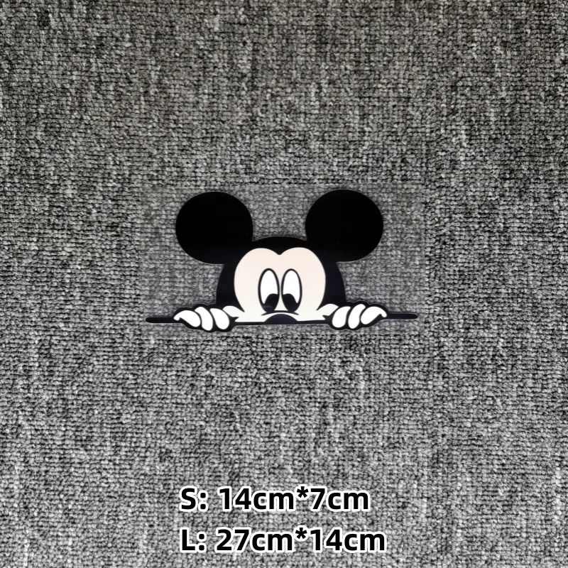 

Милые милые наклейки с Микки Маусом и Минни, автомобильные наклейки для зеркал заднего вида, лобовое стекло, багажник, бампер, мотоциклы