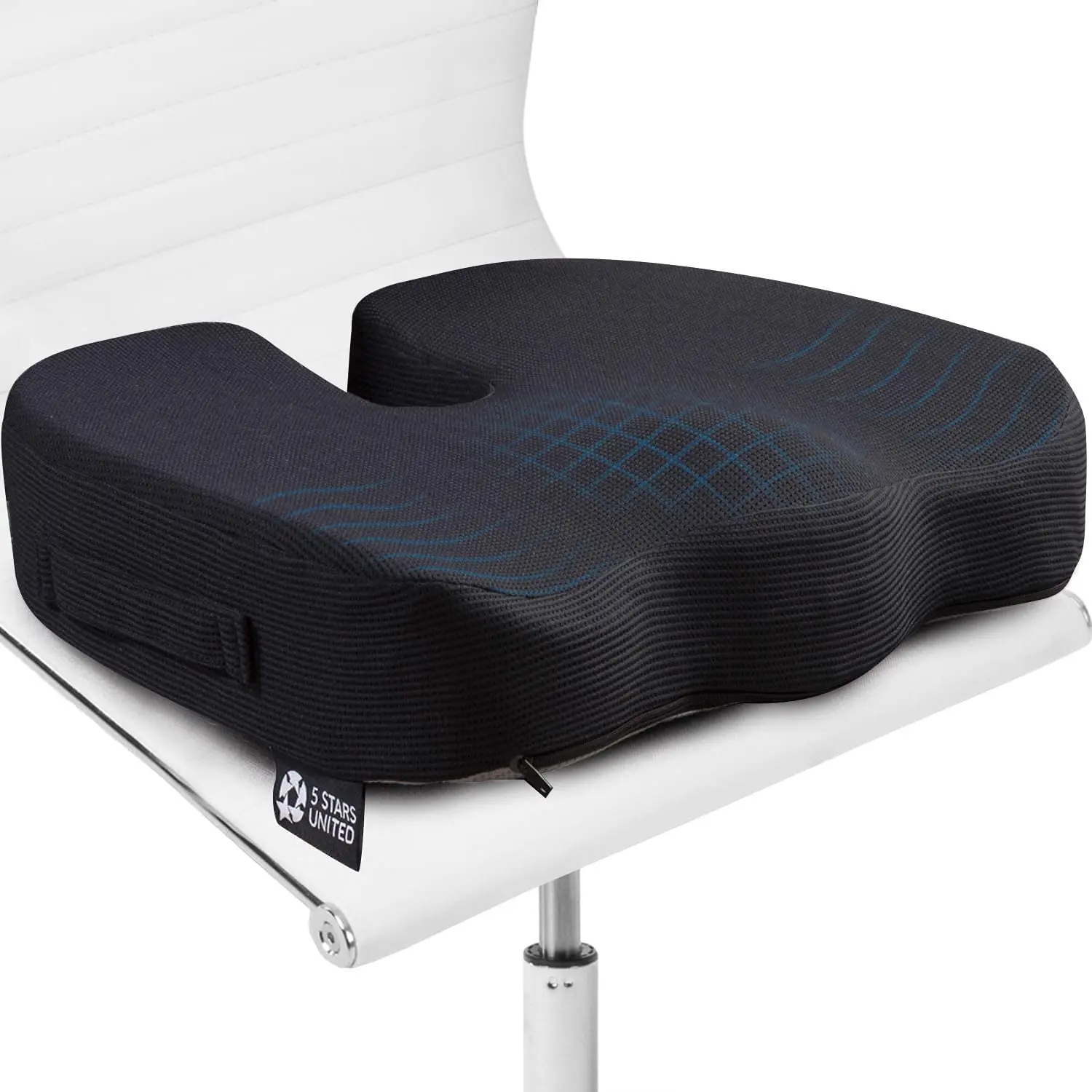 

Seat Cushion for Office Chair Memory Foam Non-Slip Desk Chair Cushion Back, Coccyx, Sciatica, Tailbone Pain Relief Butt Pillow