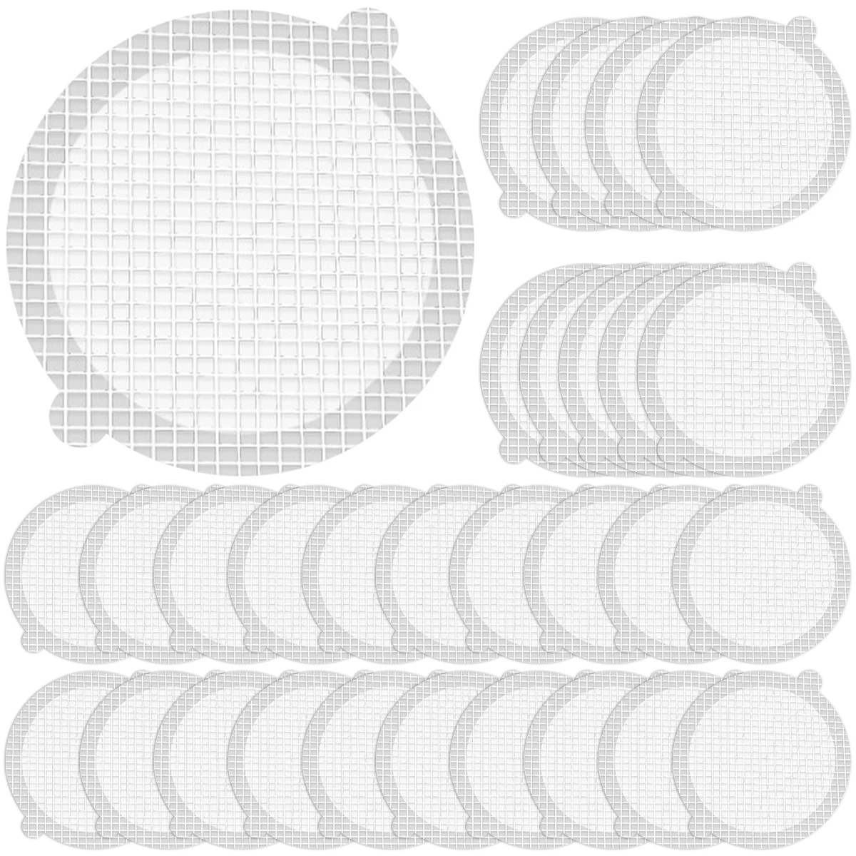 

30 шт., держатель для волос, 11 см