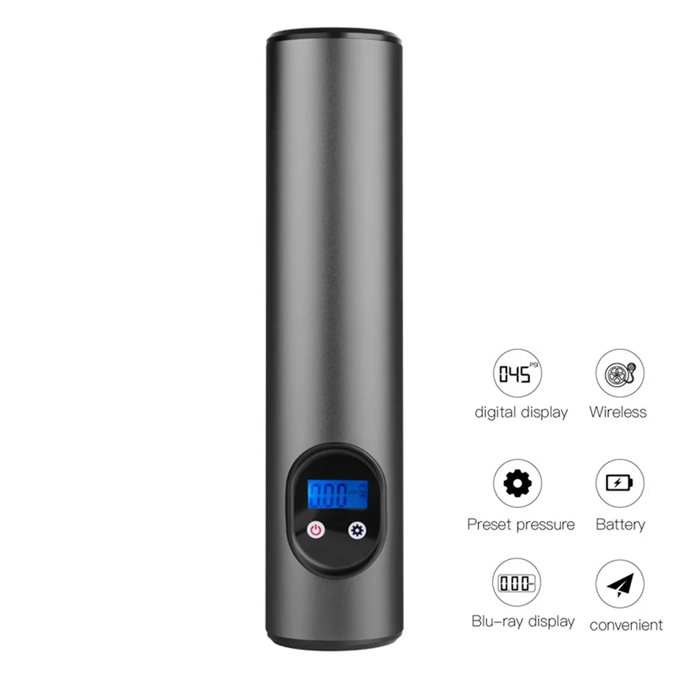 

Portable Cordless Tire Inflator Automatic Handheld Vehicle Pump Multifunctional Portable Air Compressor Inflatable Pump
