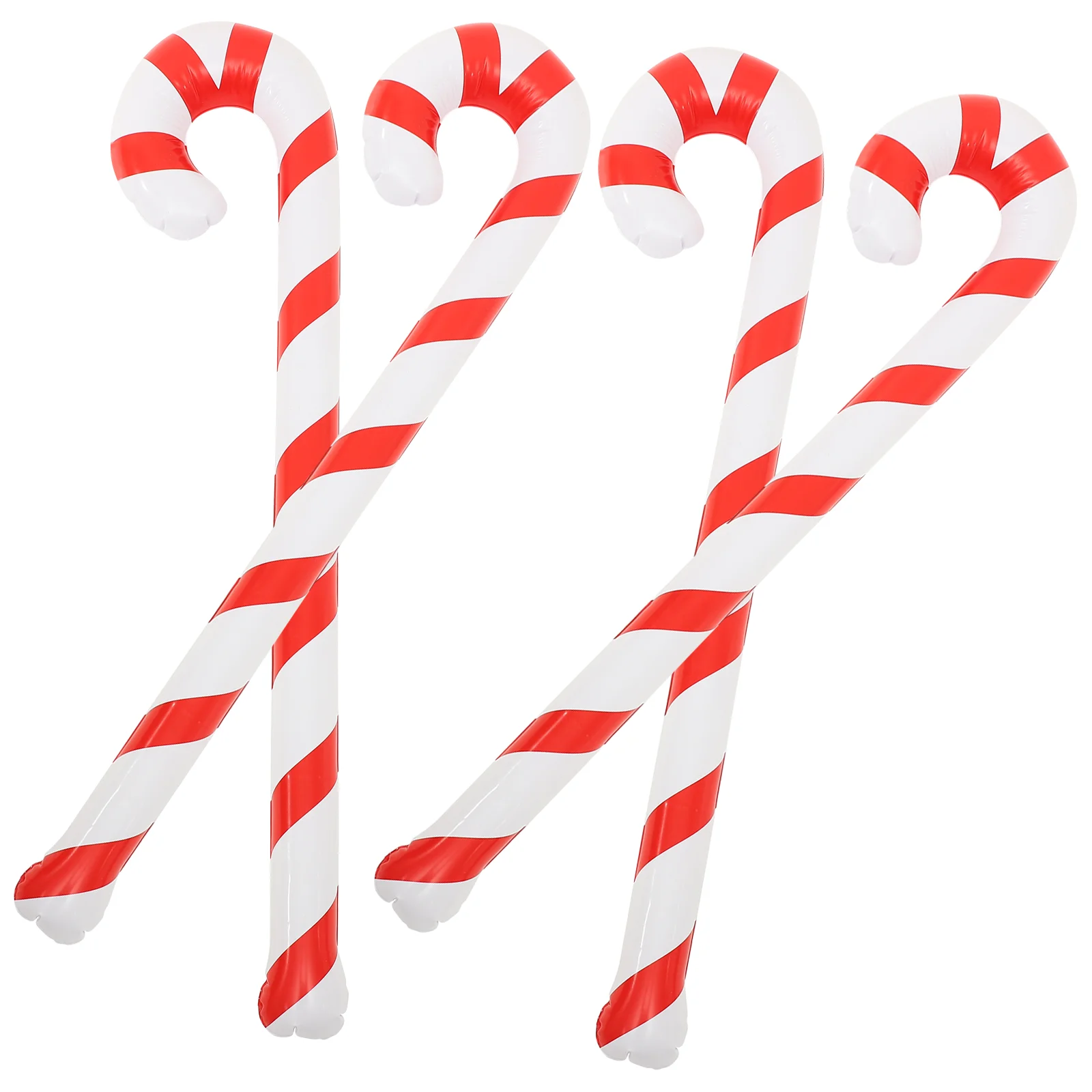 

Christmas Walking Stick The Elderly Inflatable Candy Cane Portable Balloons Xmas Sticks Creative Canes Decoration 2023