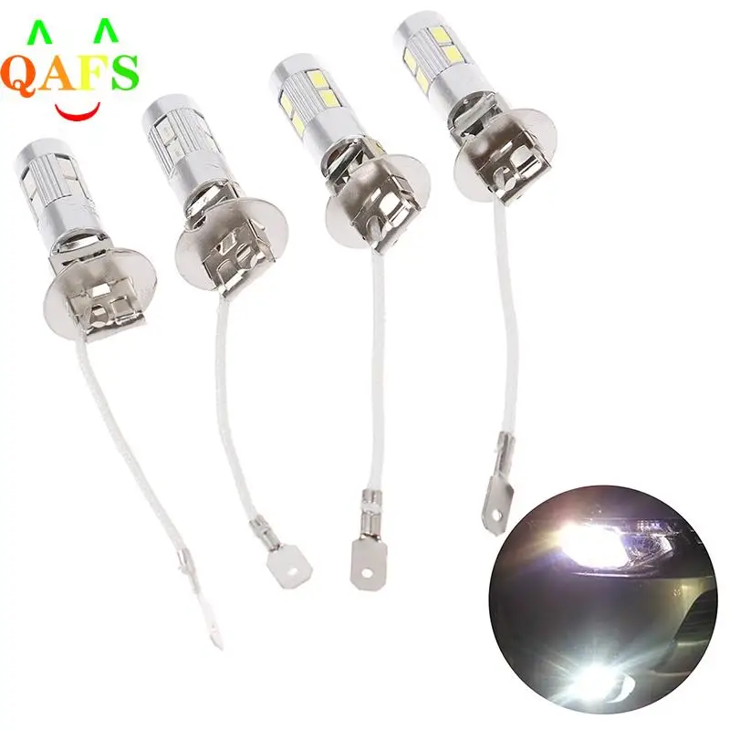 

2PCS Car Light H3 LED High Power Long Lifespan LED Fog Running Light Bulb