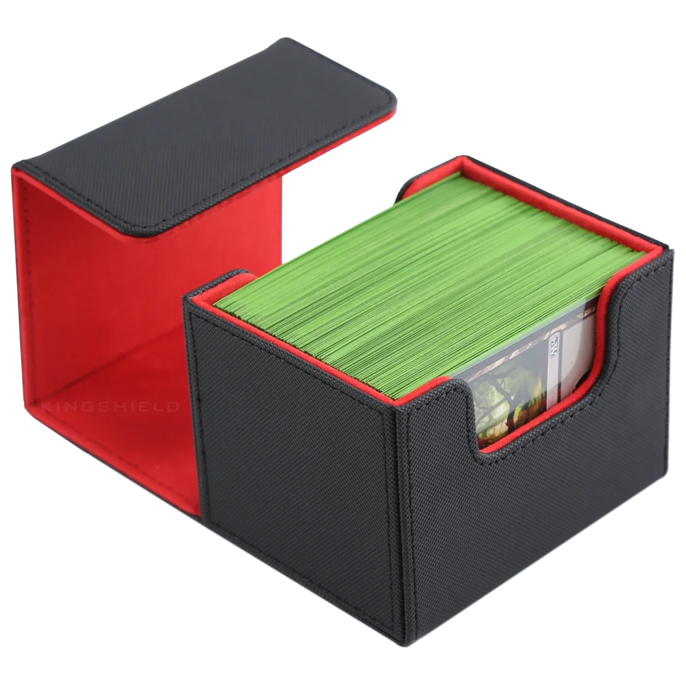 Высококачественный Прочный большой ящик для хранения карт 100 + коробка