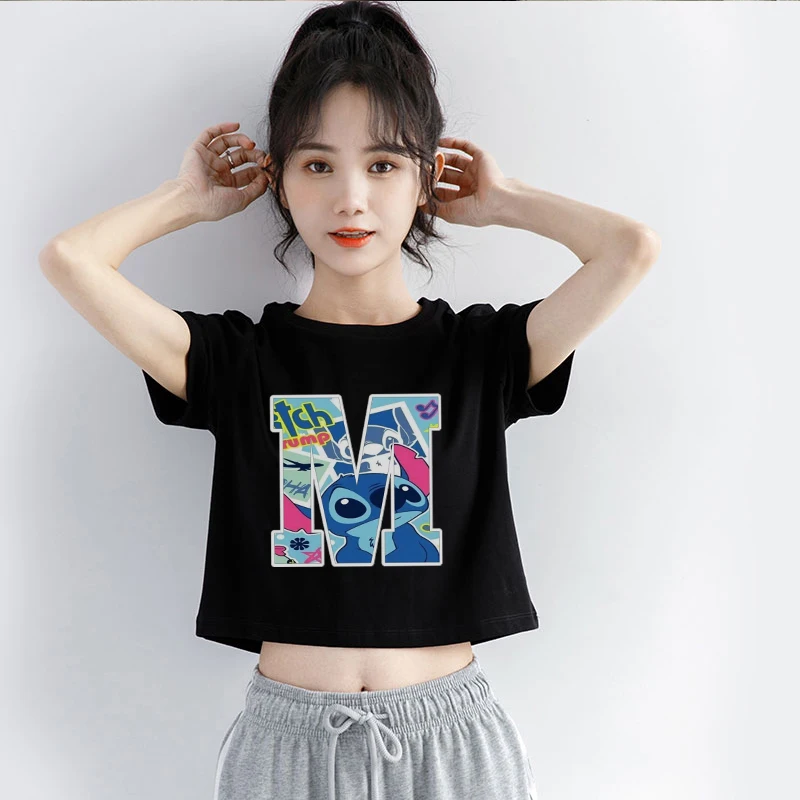 

Женский спортивный топ с коротким рукавом, черный облегающий топ с коротким рукавом и круглым вырезом, с принтом в виде шрифтов, модель Y2k на ...