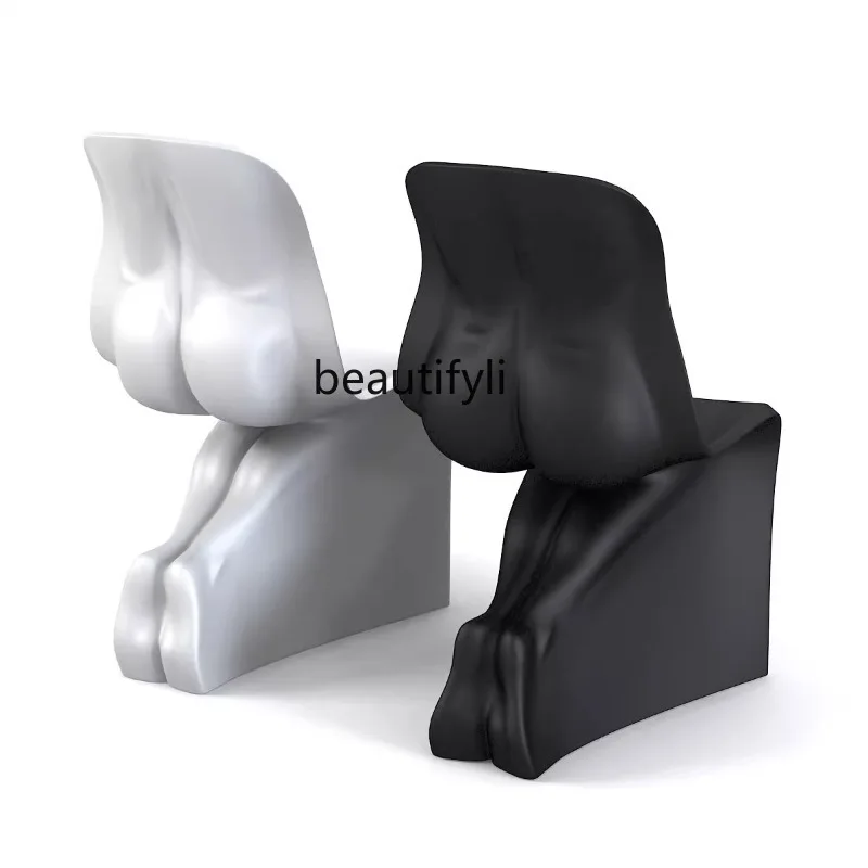

Custom Him Or Her Chair His Chair and Her Chair/Designer FRP Body Shape Dining Chair Simple Chair living room furniture