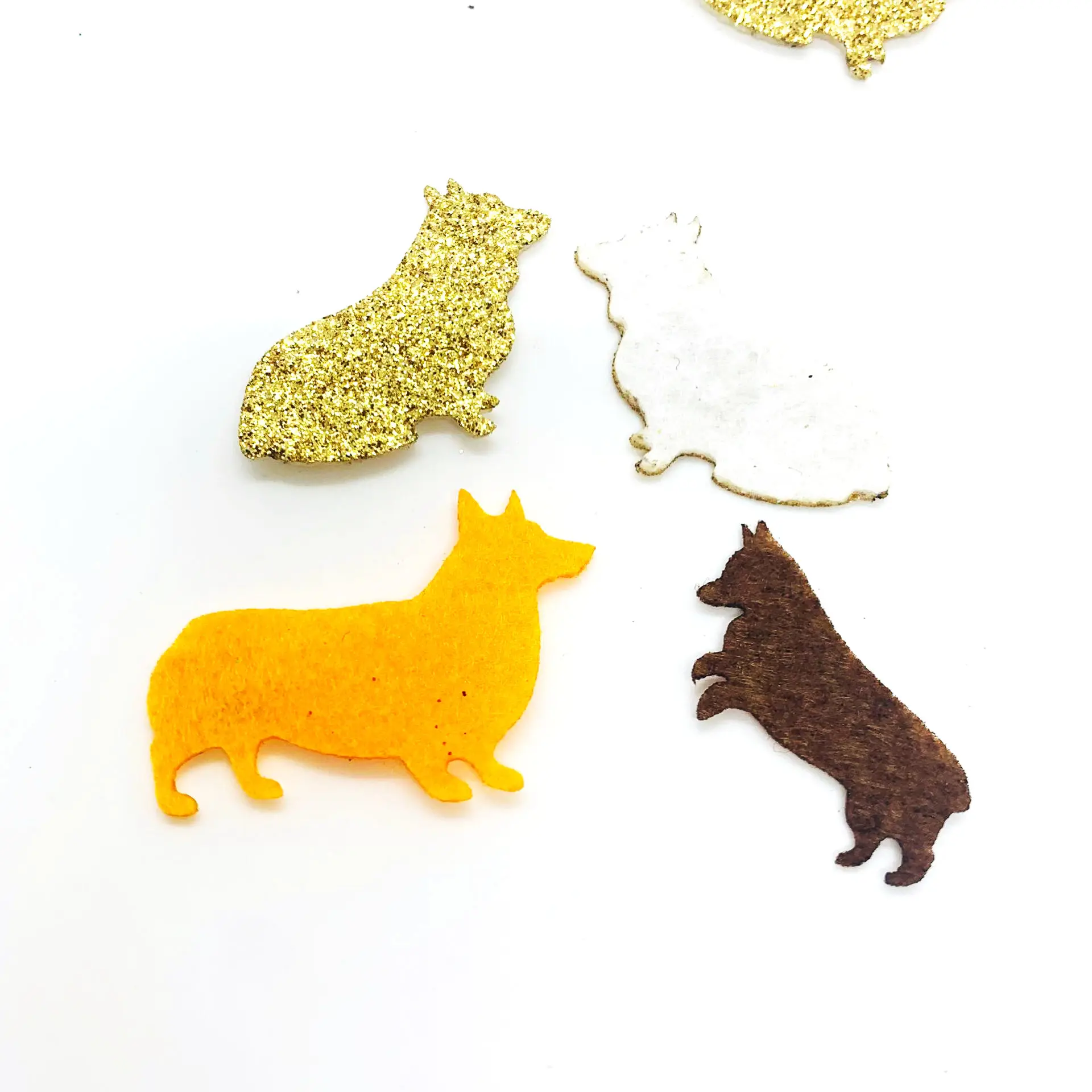 С животными день рождения корги конфетти украшение для дома блестящие товары