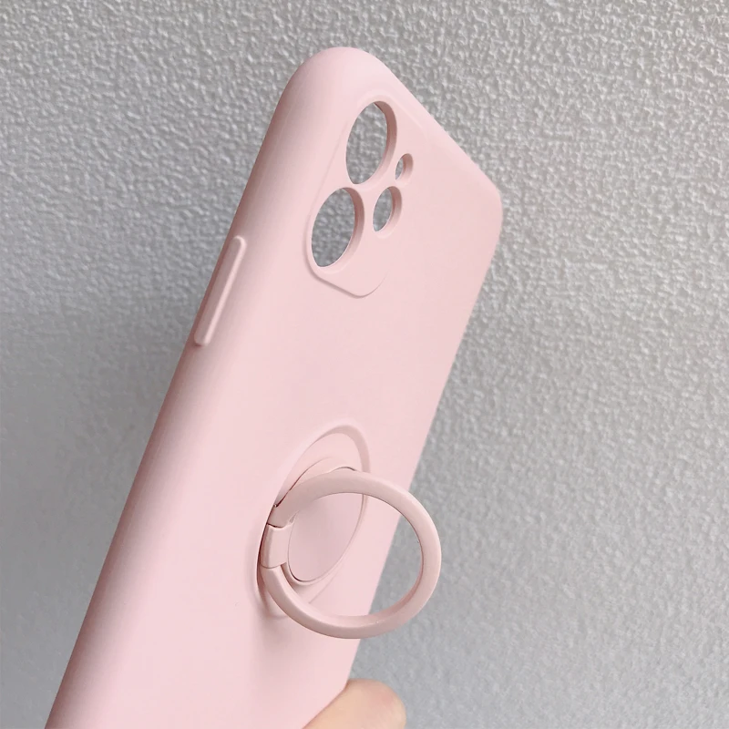 Кожаный ремешок с кольцом-держателем для Samsung Galaxy S24 S23 S21 S22 Ultra S20 FE S10 Note 20 10 Plus