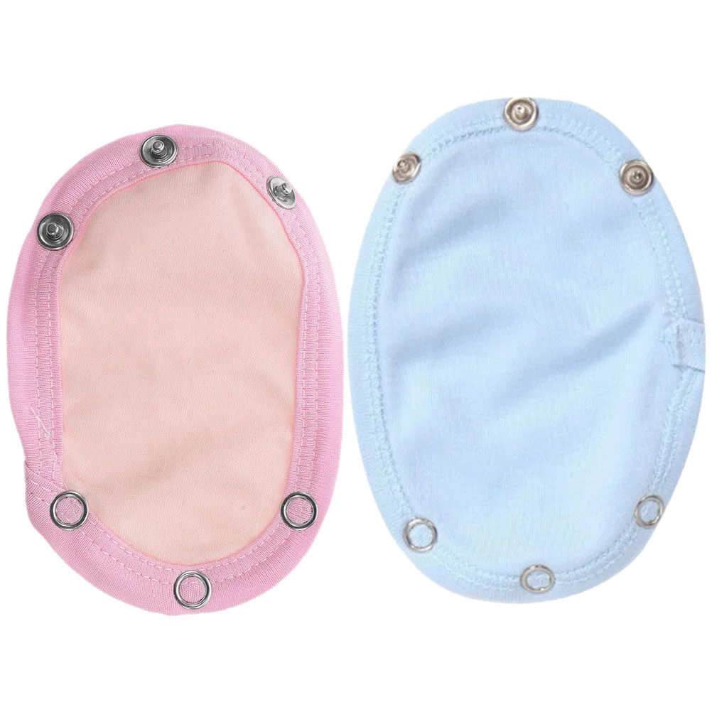

2 Pcs Bodysuit Jumpsuit Jumpsuits Extender Baby Girl Snaps Button Boy Cotton Men Women