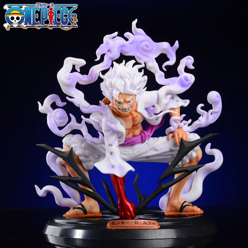 

20 см аниме One Piece G5 Луффи фигурка Sun God снаряжение пятая манга Статуэтка из ПВХ экшн-фигурка Коллекционная модель игрушка Декор подарок
