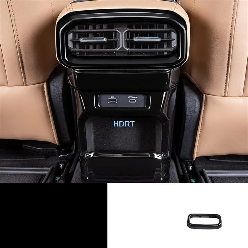 

Автомобильный Стайлинг, рулевое колесо, задняя крышка для вентиляционного отверстия, черный интерьер для Chery Jetour T2/Traveler 2023 +