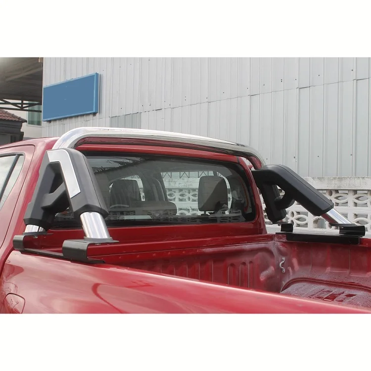 4X4 пикап автомобиль черный стальной рулон Спорт бар клетка goalpost gantry для Toyota hilux rocco