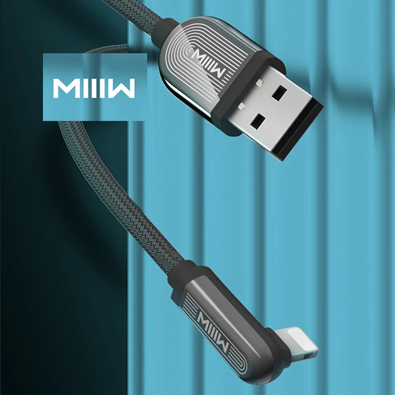 

Кабель для передачи данных MIIIW CL03, быстрая зарядка для IPhone, Android, Vivo, Huawei, Xiaomi, предназначенный для зарядки Mi кабель