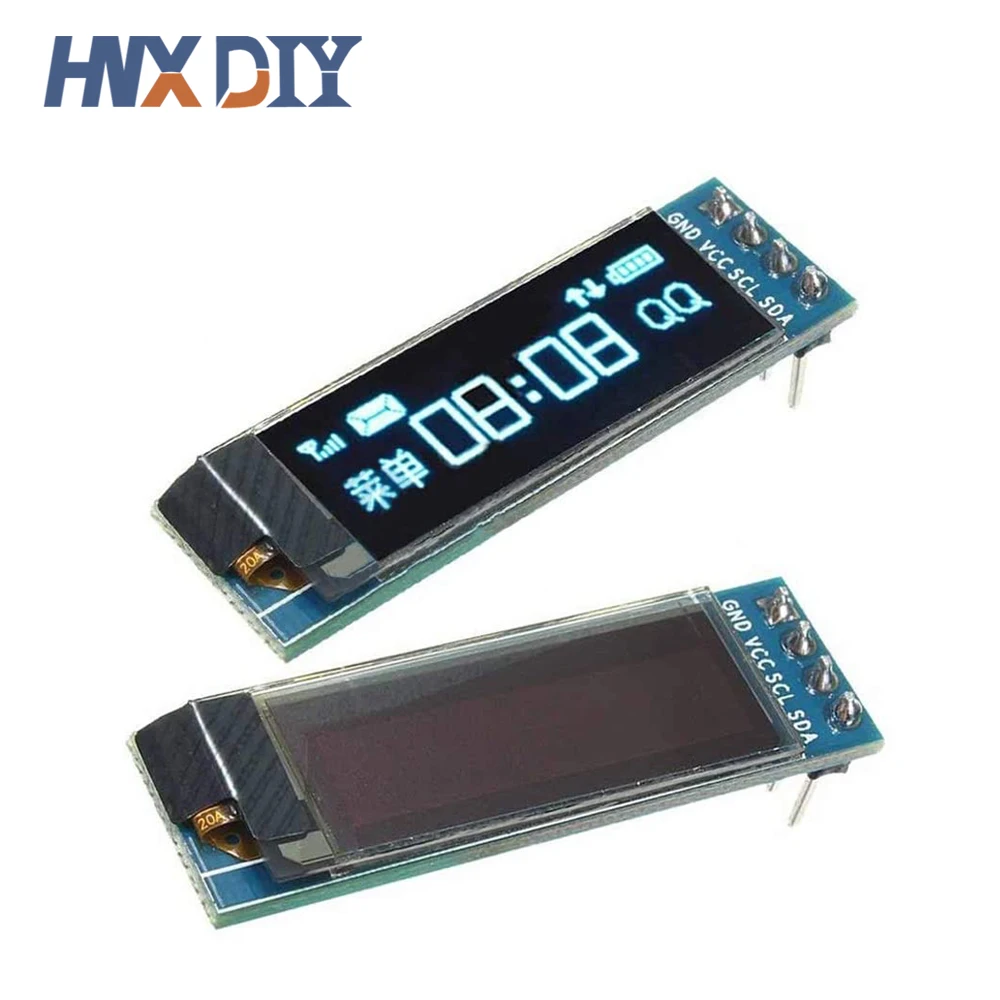 

Модуль O LED 0,91 дюйма, 0,91 дюйма, синий/белый, 0,91X32