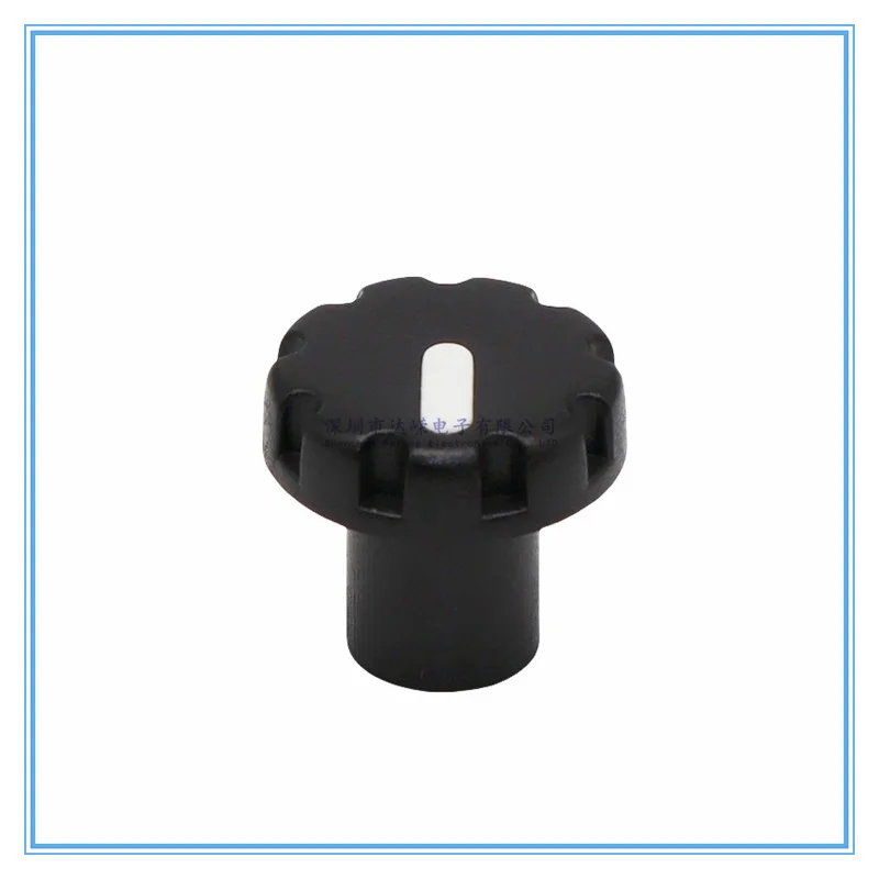 

10 шт., 15 × 14 мм, пластиковая выпуклая ручка, крышка потенциометра, крышка ручки усилителя, ручка громкости звука, в форме цветка, внутреннее отверстие 6 мм