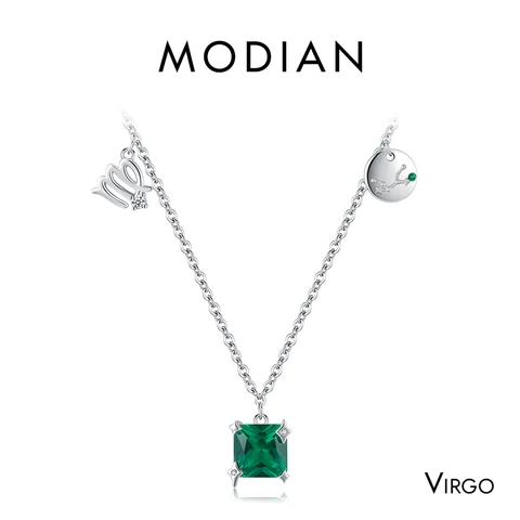 Подвеска Modian из серебра 925 с цирконием Скорпион