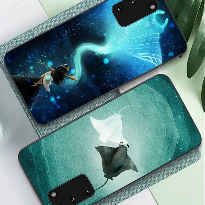 

Animal Manta Ray Phone Case for Samsung S10 21 20 9 8 plus lite S20 UlTRA 7edge