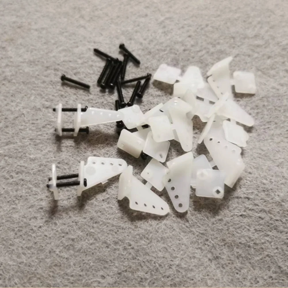 10 комплектов/лот нейлоновые квадратные булавочные рога 15x20 4 отверстия L15xW11xH20 с