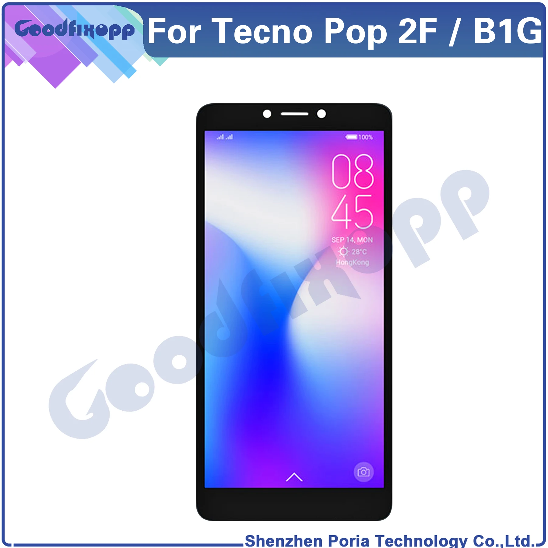 

For Tecno Pop 2 F 2F B1G LCD Display Touch Screen Digitizer Assembly Repair Parts Replacement