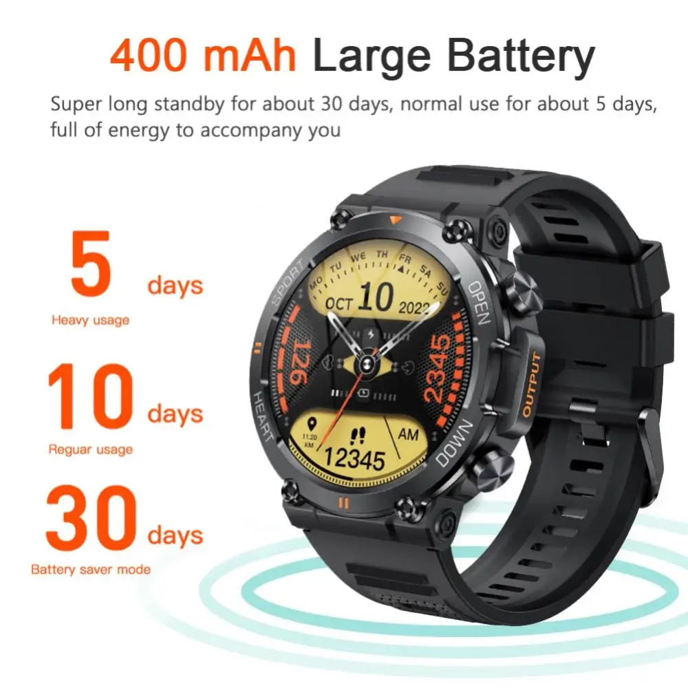 

K56PRO 1.39 Inch Smart Watch Bluetooth Calls Outdoor Pedometer Exercise Heart Rate Blood Pressure Monitoring Message Reminder
