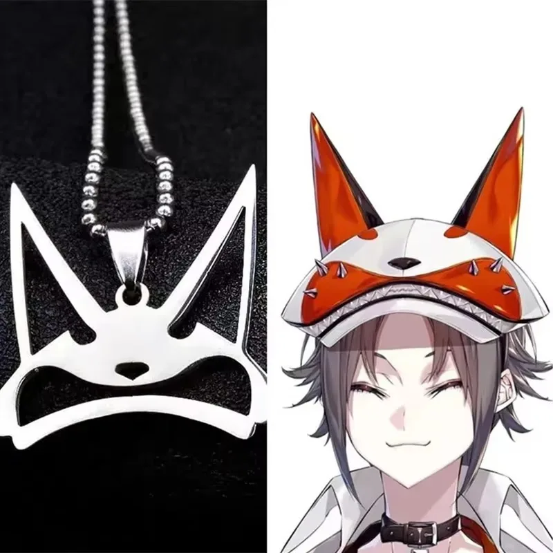 VTuber NIJISANJI Luxiem Mysta Rias кулон из нержавеющей стали ожерелье реквизит для косплея