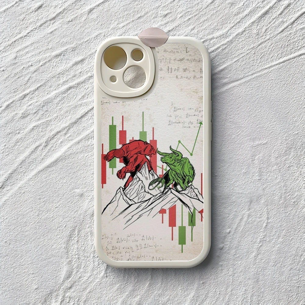 Чехол для телефона Trade Investment Forex Stock Market Iphone 16 15 14 13 12 Pro Max 11 Mini X Xr Xs 7 8 Puls из овечьей